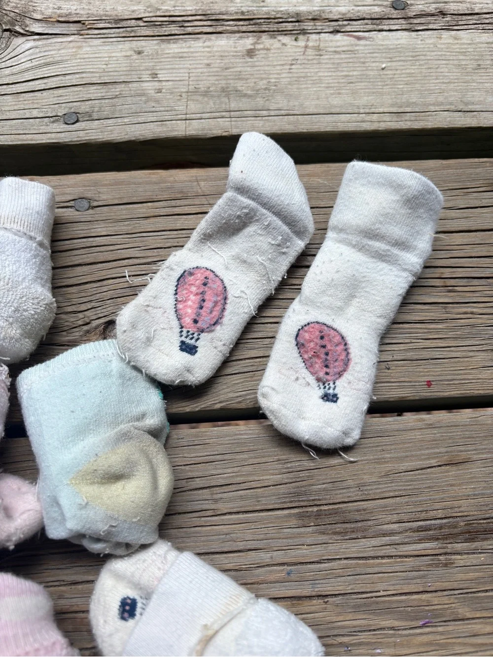 Gymboree Pink Cream Baby socks bundle lot 14 pairs cozy thick fuzzy warm winter